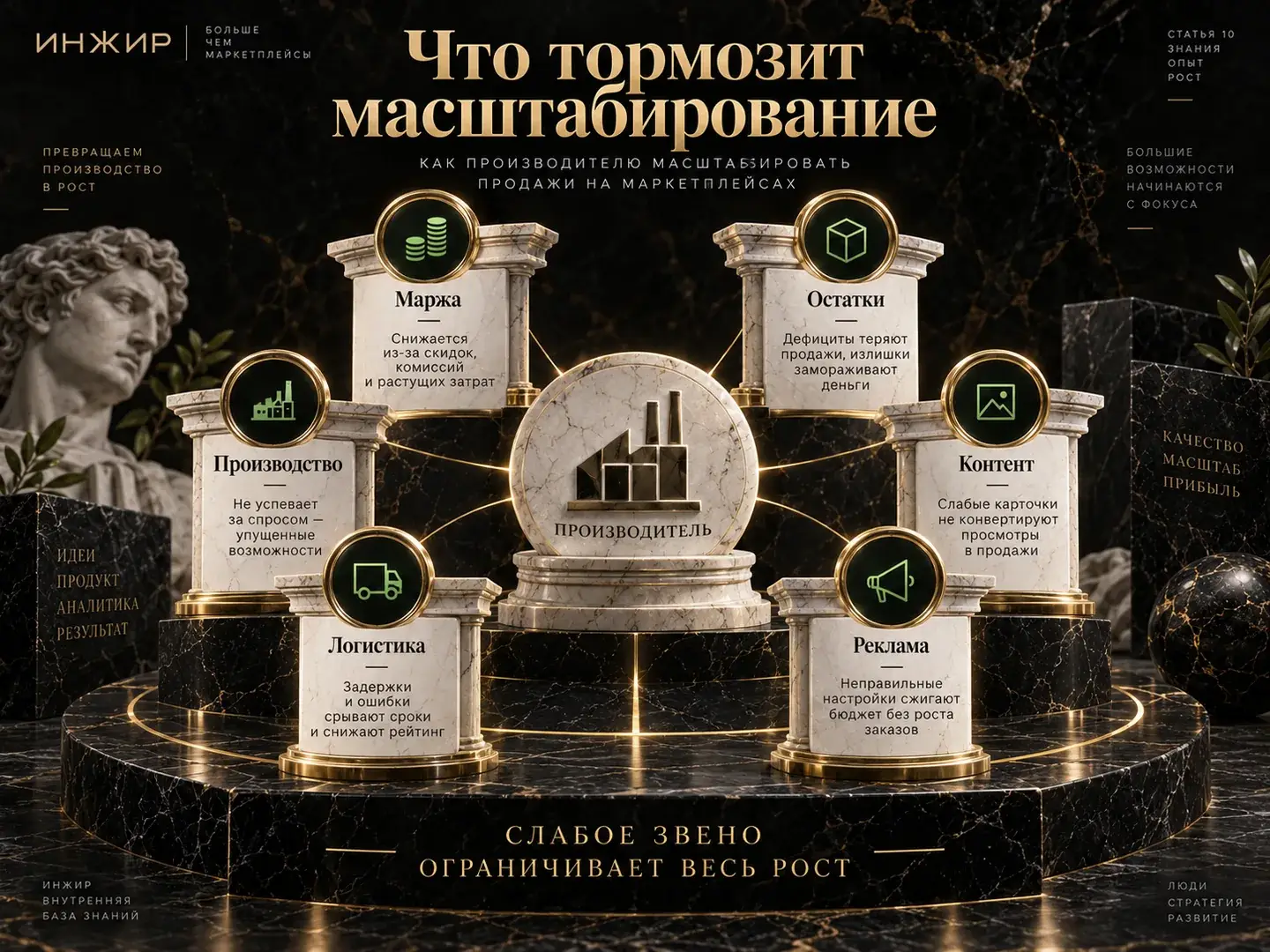 Что тормозит масштабирование