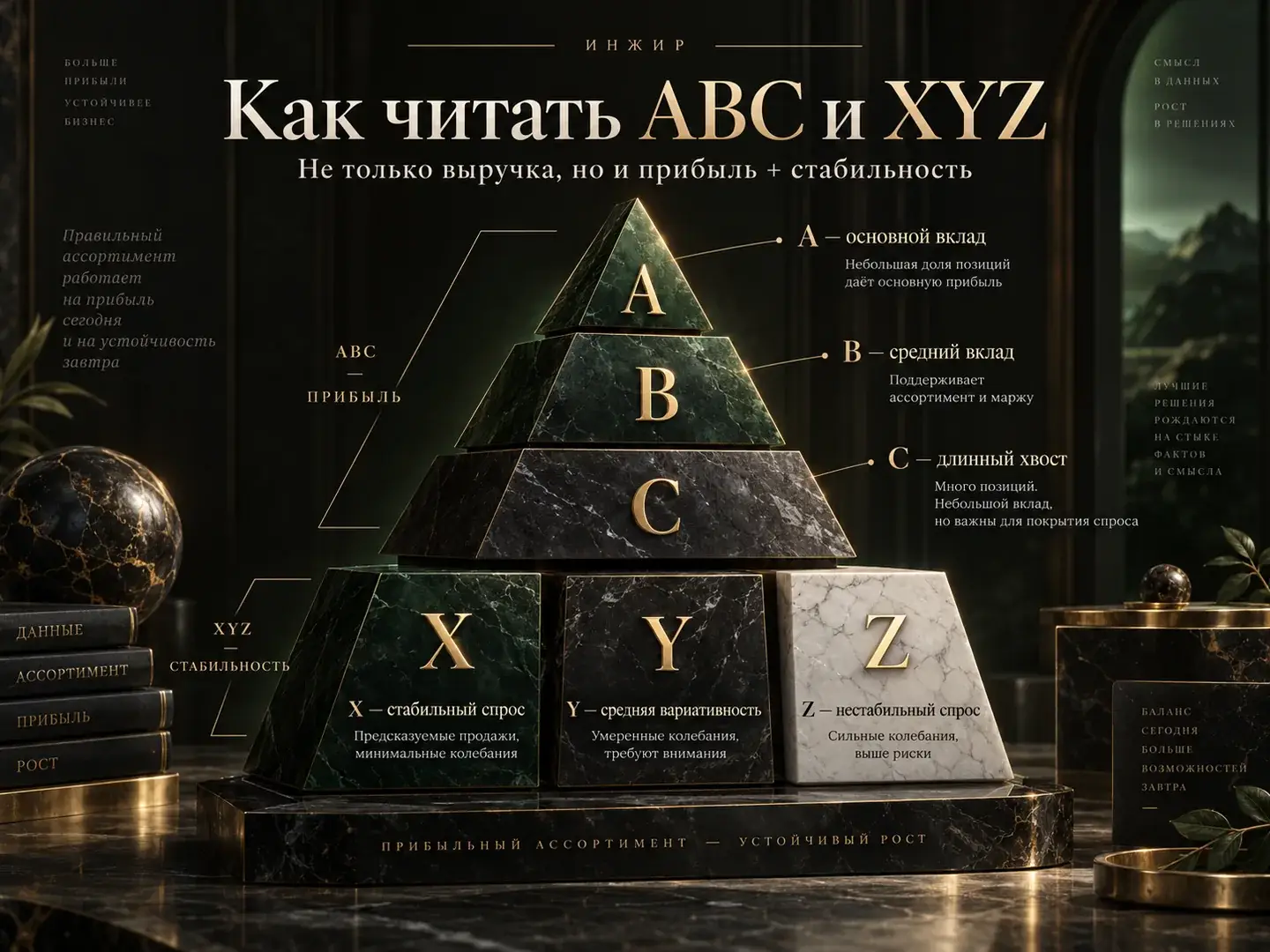 Как читать ABC и XYZ