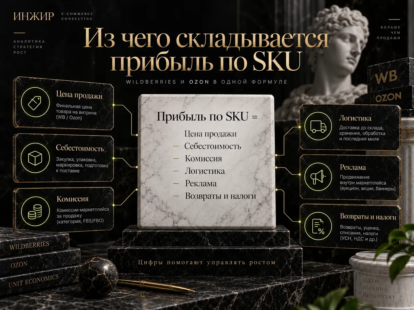 Формула прибыли по SKU